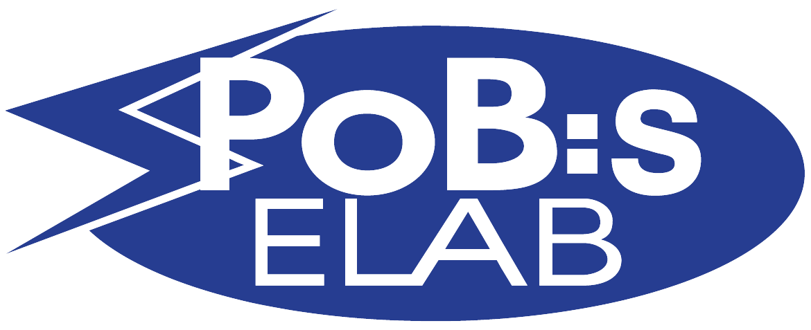 P o B:s Elektriska Aktiebolag logotyp